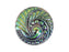 1 pc Czech Glass Button, Light Lilac AB, Size 12 (27mm)