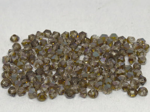 Machine Cut Beads (M.C. Beads) 3 mm, Crystal Venus, Czech Glass