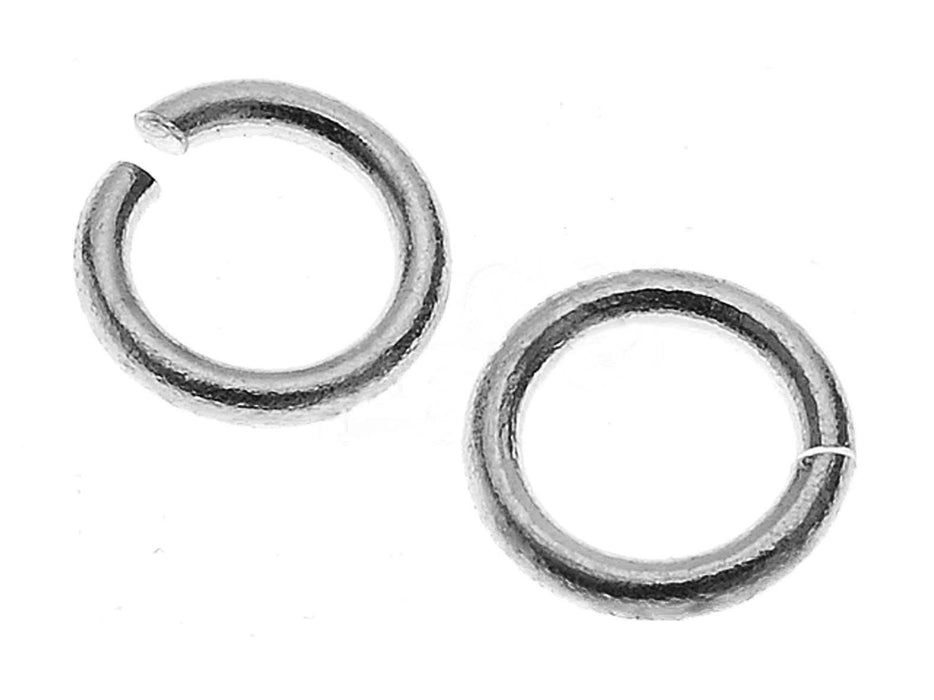 1 pc Jump Ring, 5.9mm, Platinum Plated