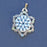 Exclusive Beading KIT “3 Snowflakes” (DIY beaded jewelry making), Blue