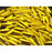 25 pcs Dagger Pressed Beads, 5x16mm, Crystal Combi Dark Yellow, Czech Glass