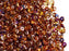 20 g 2-hole SuperDuo™ Seed Beads, 2.5x5mm, Topaz Sliperit, Czech Glass