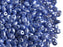 20 g 2-hole SuperDuo™ Seed Beads, 2.5x5mm, Pastel Blue, Czech Glass