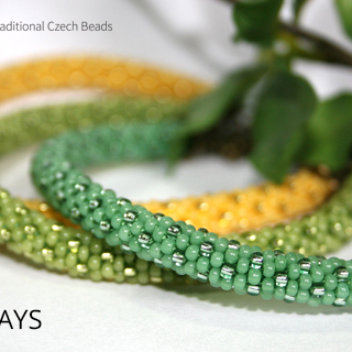 Free Tutorial: Bracelet "Sunny days" made of Seed Beads