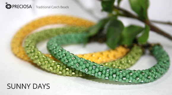 Free Tutorial: Bracelet "Sunny days" made of Seed Beads