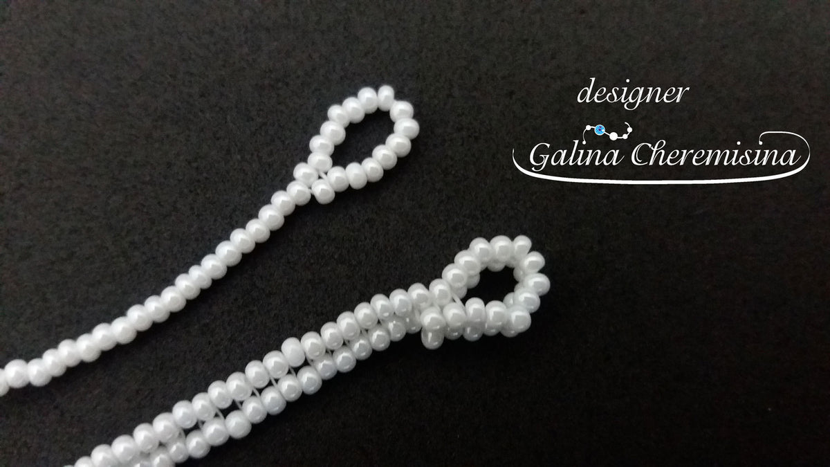 DIY: Beadwork Basics. How to finish beaded chain with a loop findings ...