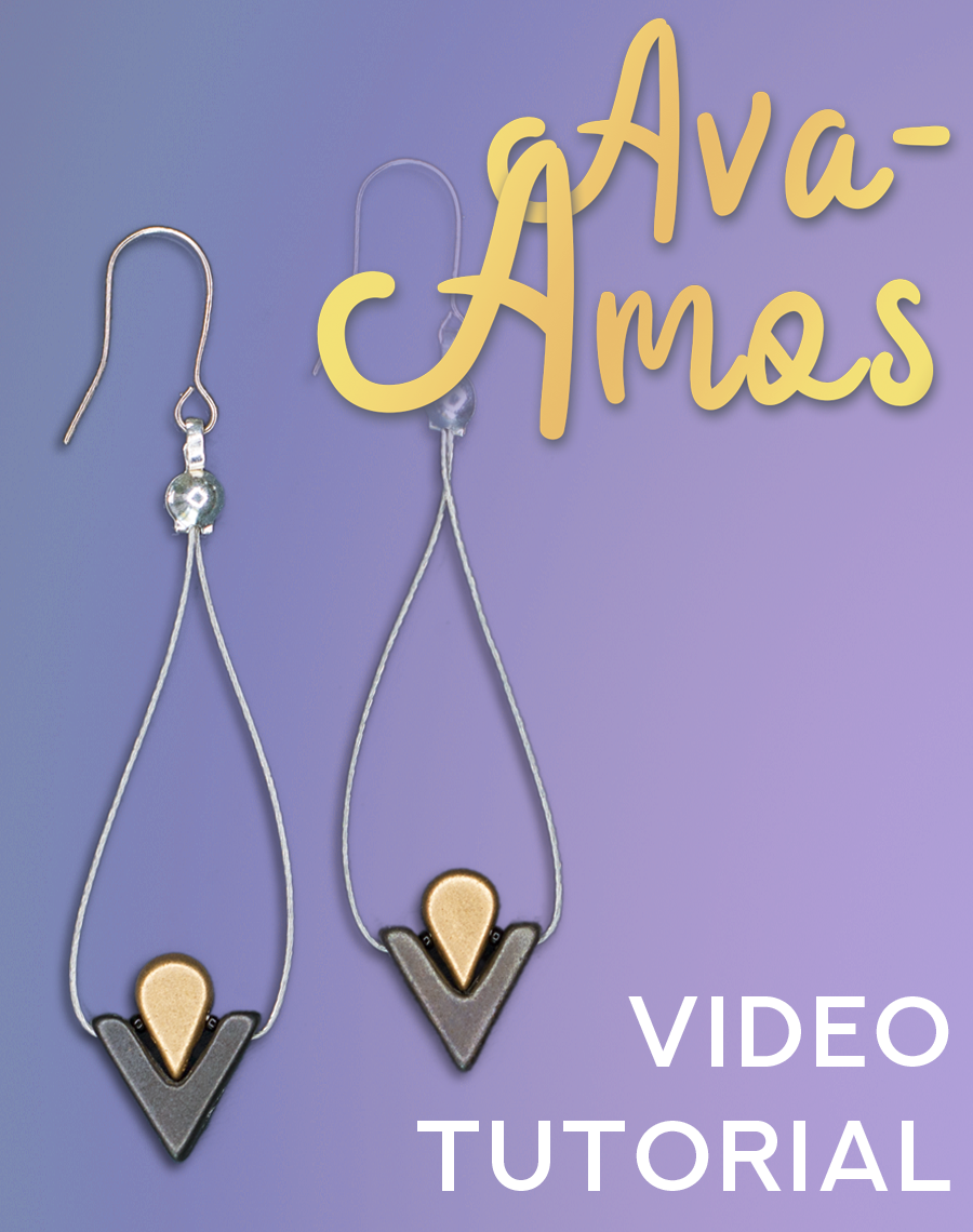 DIY: Earrings made of Ava Beads