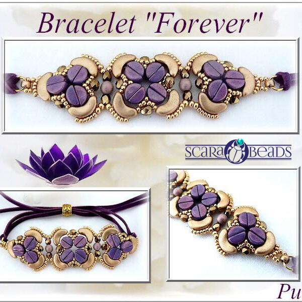 Free Tutorial: Bracelet "FOREVER" by Puca