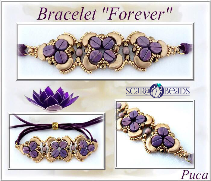 Free Tutorial: Bracelet "FOREVER" by Puca