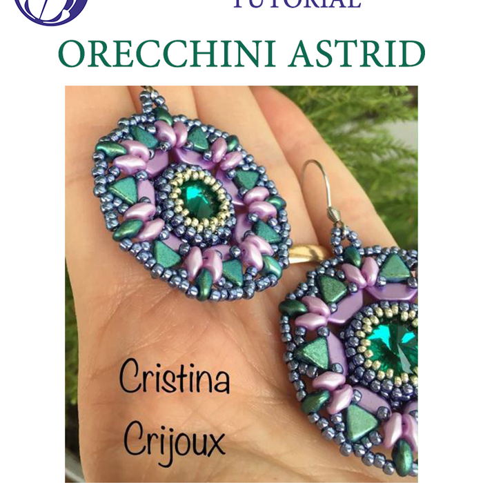 Beaded Earrings "Orecchini Astrid"