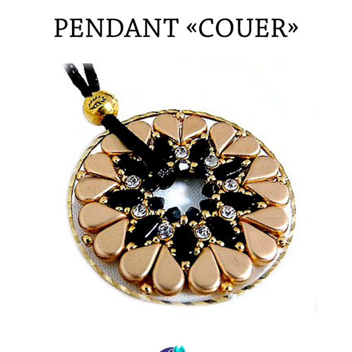 Free Tutorial: Pendant "Couer" by Puca