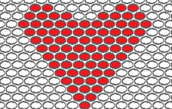 DIY: Beading for begginers: How to build a pattern for the shaped peyote stitch