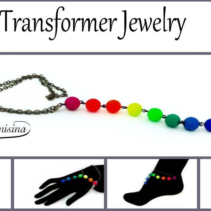 DIY: Transformer Jewelry made of Neon Beads
