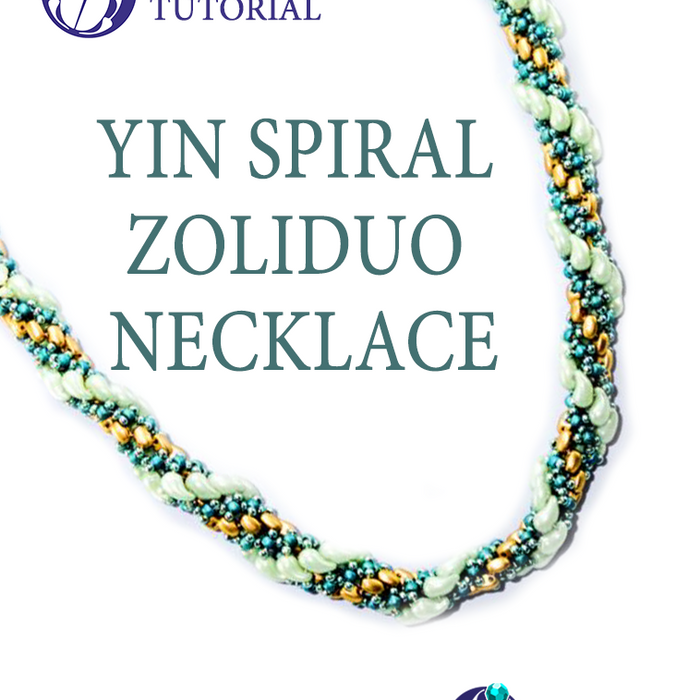 Free Tutorial: Yin Spiral ZoliDuo Necklace