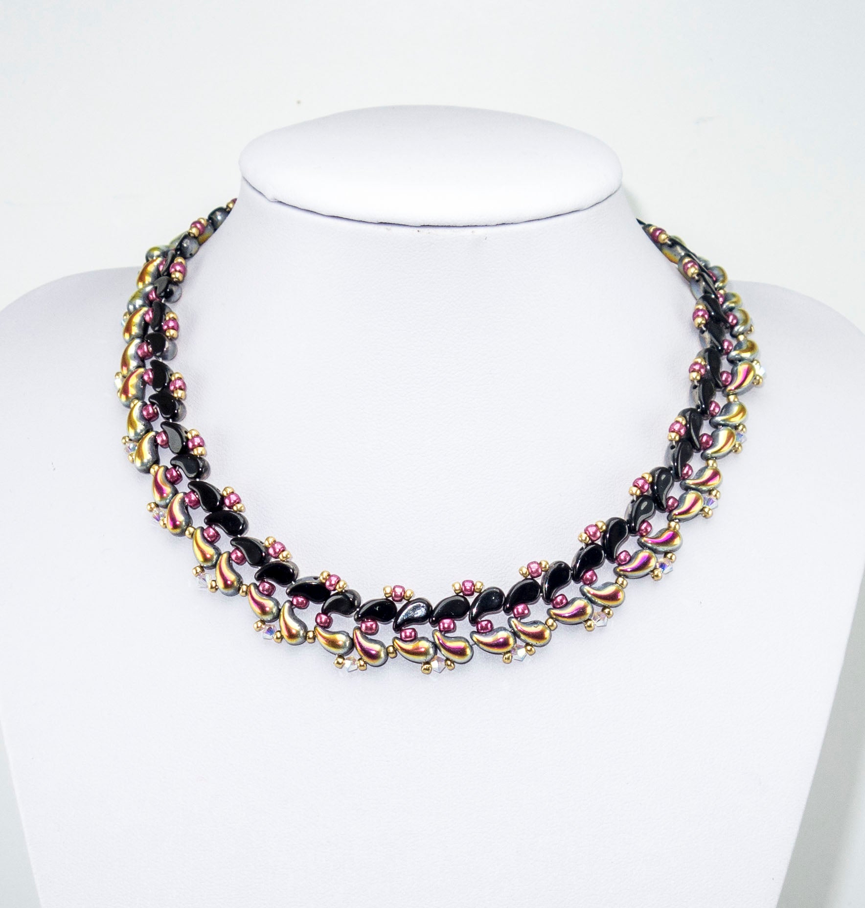 Free Tutorial: Necklace made of ZoliDuo