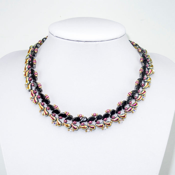 Free Tutorial: Necklace made of ZoliDuo