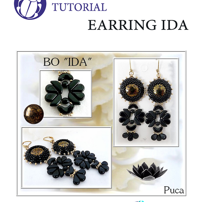 Handmade: Earrings "IDA" by Puca