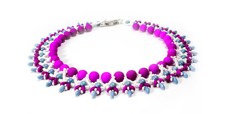 Free Tutorial: Necklace "Neontut"