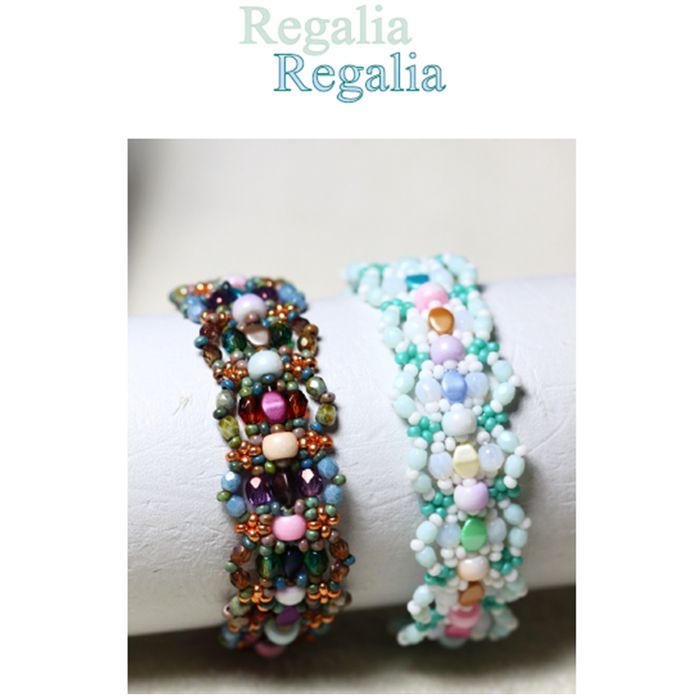 Free Tutorial: Bracelet "Regalia" by ScaraBeads