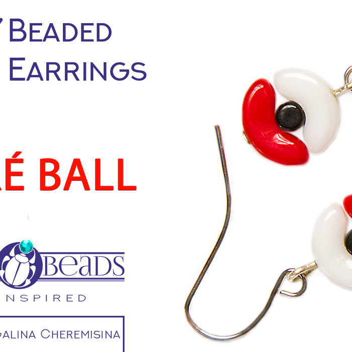 DIY: Earrings Pokeball