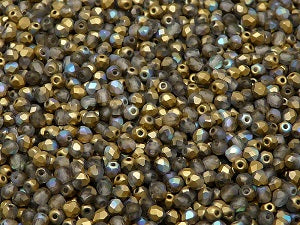 FP Faceted Beads Round 3 mm