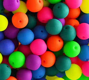 Round Neon Beads