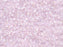 5 g 11/0 Miyuki Delica, Lined Pale Pink AB, Japanese Seed Beads