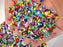 10 g Half Tila Beads 5x2.3x1.9 mm, 2 Holes, Mix, Miyuki Japanese Beads