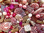 65 g Exclusive Multicolored Czech Glass Beads Mix , Magical Kaleidoscope, Czech Glass