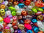 20 g 2-hole SuperDuo™ Seed Beads, 2.5x5mm, Mix, Czech Glass