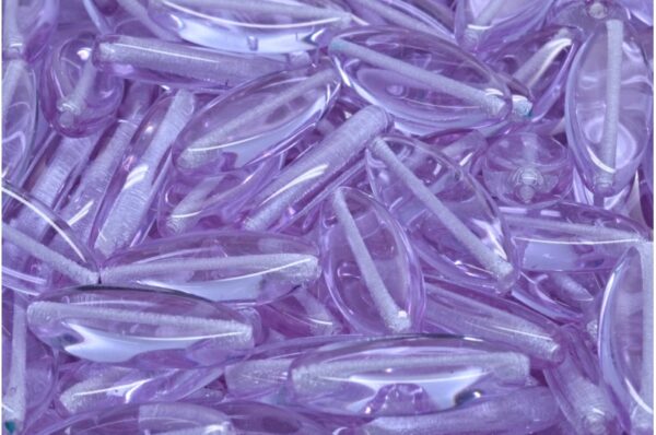 Ship Beads 20x9 mm, Alexandrite, Czech Glass