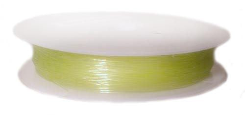 1 pc Elastic Rubber Cord, 0.6mm (0.02inch) x 18m (19.7yd), Yellow