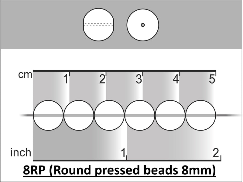 25 pcs Round Beads 8 mm, Light Blue AB, Czech Glass