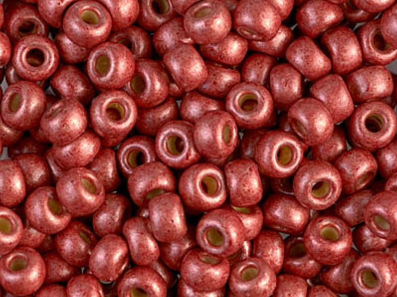 Seed Beads 6/0, Matte Duracoat Galvanized Berry, Miyuki Japanese Beads