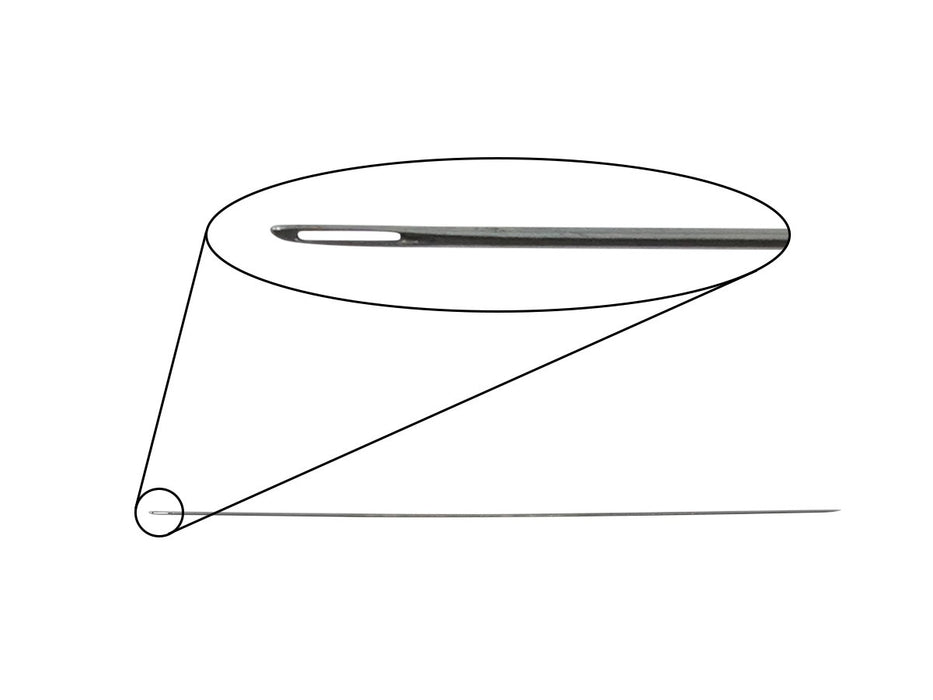 Pearlstringing Needle 0.5x100 mm, Metal