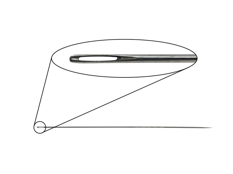 Pearlstringing Needle 0.75x100 mm, Metal