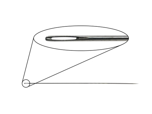 Pearlstringing Needle 0.75x100 mm, Metal