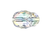 Swarovski Crystal 5728 Scarab Beetle Beads 12x8 mm, Crystal AB, Swarovski, Austria