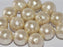 Cotton Pearls 10 mm, Off White, Miyuki Japanese Beads