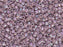 Delica Seed Beads 10/0, Opaque Lilac AB, Miyuki Japanese Beads