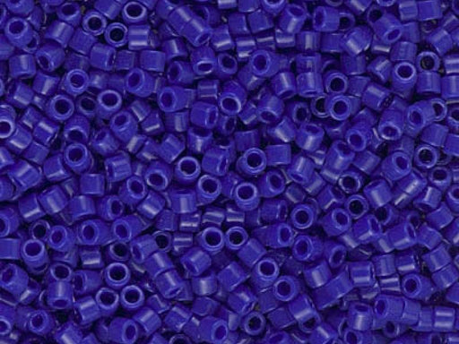 Delica Seed Beads 10/0, Opaque Dark Blue, Miyuki Japanese Beads