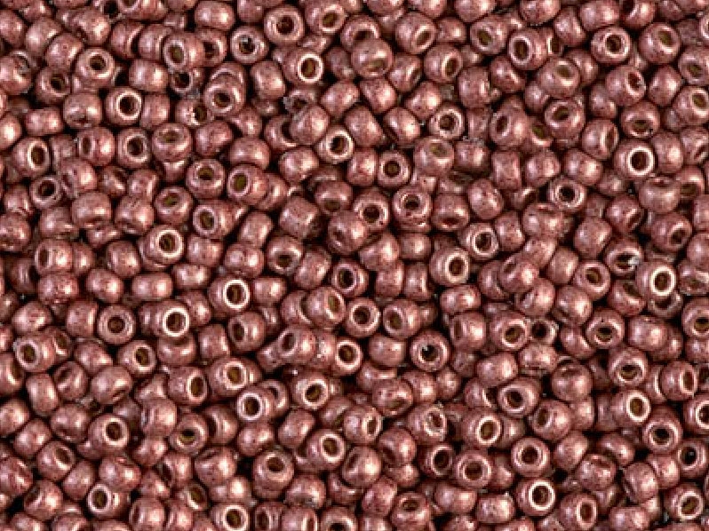 Seed Beads 11/0, Matte Duracoat Galvanized Dark Berry, Miyuki Japanese Beads