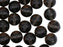 Natural Stones Round Beads 10 mm, Obsidian Semi-Transparent Black, Minerals, Russia