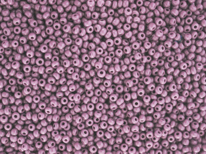 20 g 10/0 Seed Beads Preciosa Ornela, Violet Opaque, Czech Glass