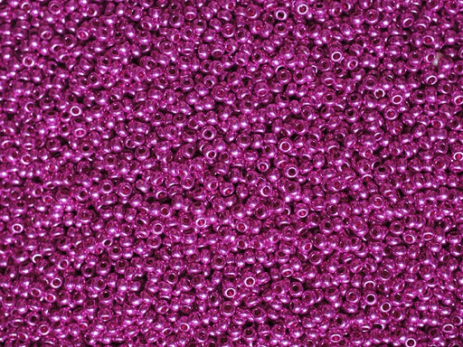20 g 10/0 Seed Beads Preciosa Ornela, Violet Metallic, Czech Glass