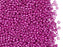 20 g 10/0 Seed Beads Preciosa Ornela, Pink Metallic, Czech Glass