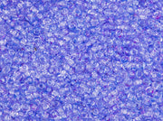Rocailles 10/0 Crystal Violet Purple Two Tone Czech Glass Purple
