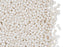 Rocailles Seed Beads 10/0, Pastel Cream Pearl, Czech Glass