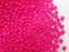 20 g 10/0 Seed Beads Preciosa Ornela, Alabaster Hot Pink, Czech Glass