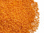 20 g 10/0 Seed Beads Preciosa Ornela, Light Orange Opaque AB, Czech Glass